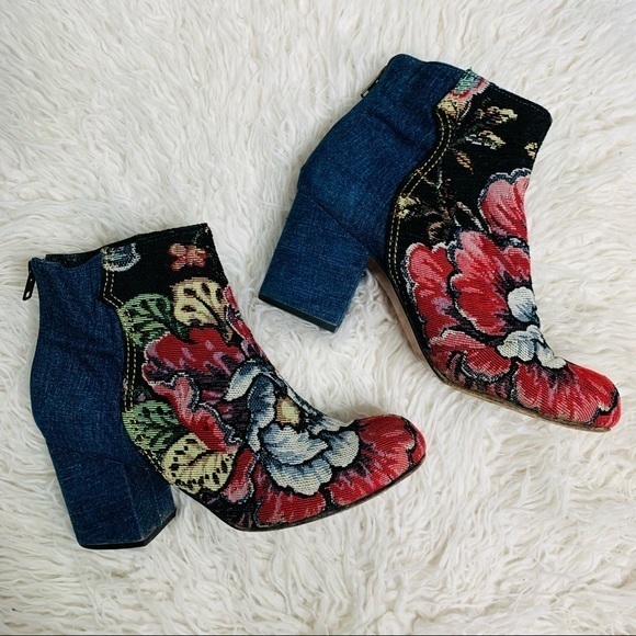 Rachel Comey Shoes - Rachel Comey Floral Booties
